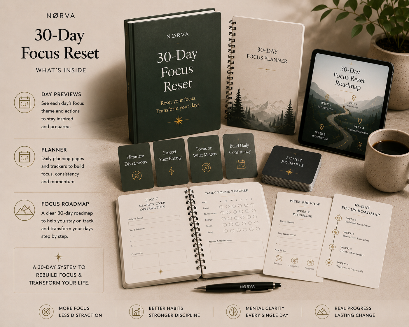 30-Day Attention Reset
Rebuild