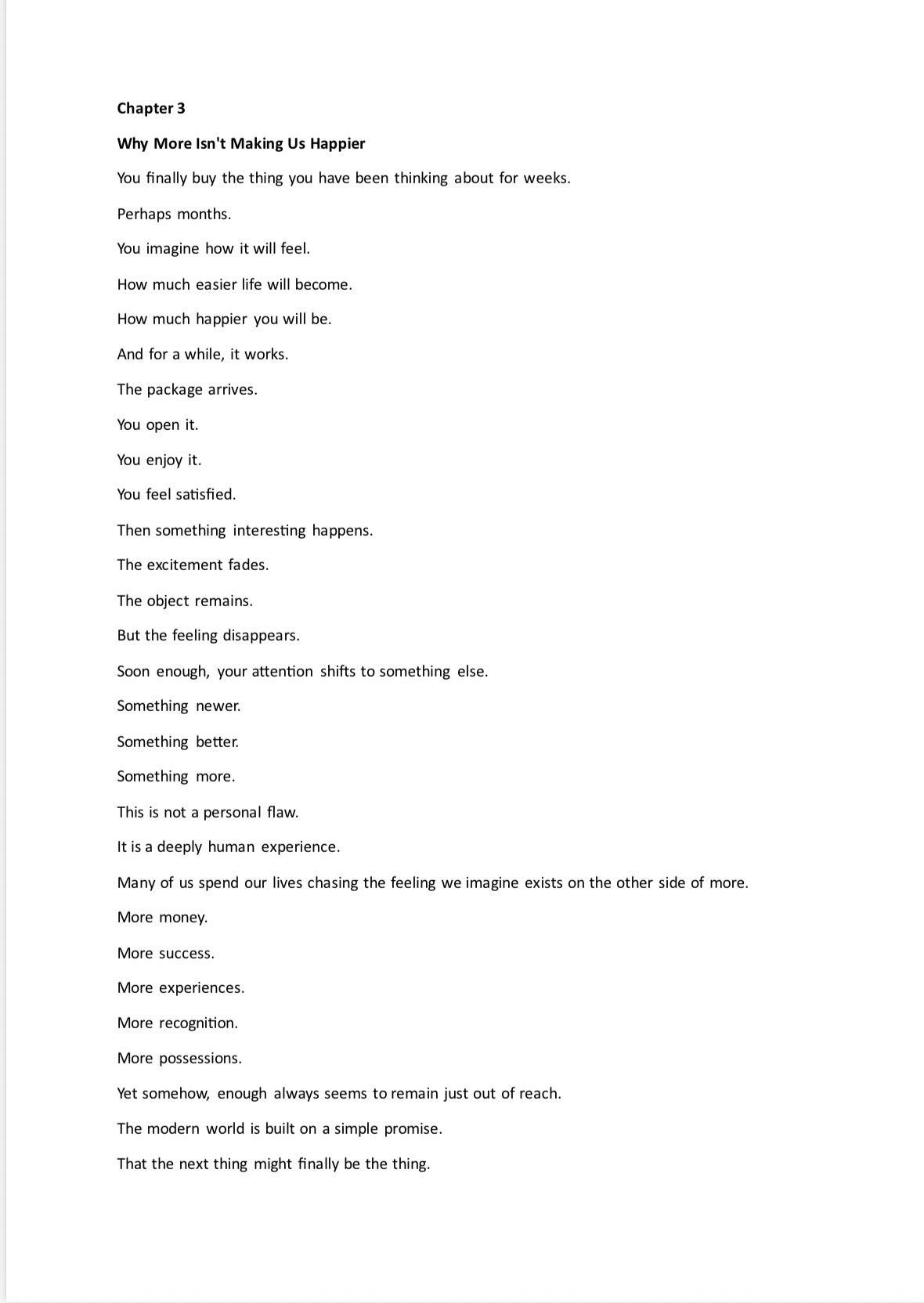 The Quiet Life
